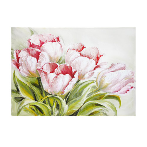 Canvas flores rosas 100 cm x 140 cm inspire