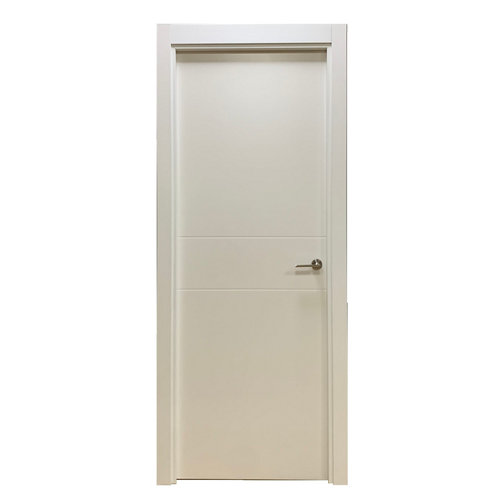 Pack puerta maciza arabia de 72,5 cm izquierda + jambas+ manivela