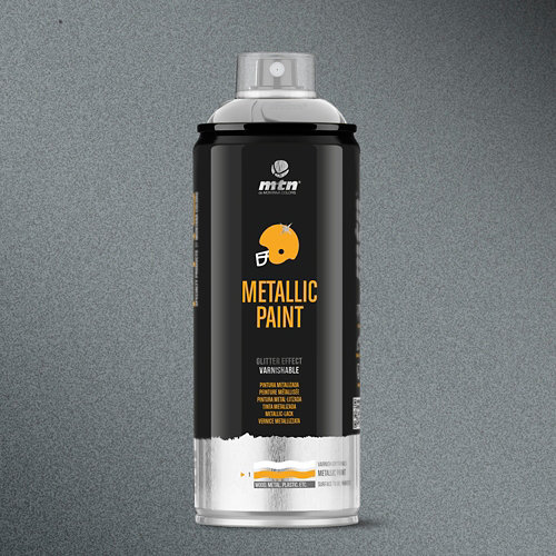 Spray pro metal aluminio montana 400ml gris