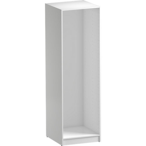 Composición nº89 spaceo home armario kit vestidor sin puertas blanco 200x60x60cm