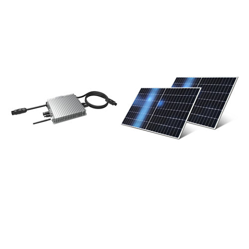 Kit solar 2 paneles taurus by eco green energy 450w + micro inversor 0,6 kw tg