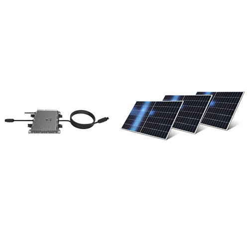Kit solar 3 paneles taurus by eco green energy 450 w + micro inversor 1,6 kw tg