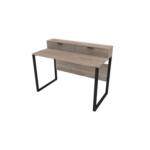 Mampara vidrio templado d 100x90 cm 23 Mesa de escritorio slim light winter 90x120x60 cm