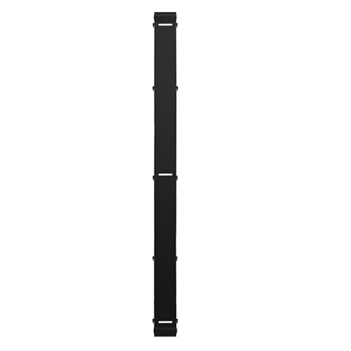 Panel remate valla acero galvanizado ciego negro 194x10 cm de la marca Blanca / Sin definir en acabado de color Negro fabricado en Varios, ver descripción