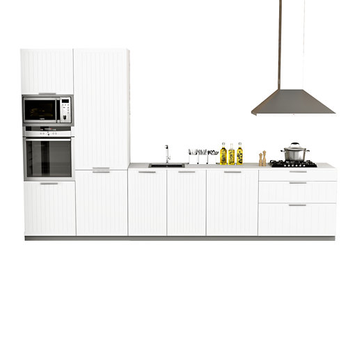 Cocina en kit delinea id toscane blanco mate 3.60 m