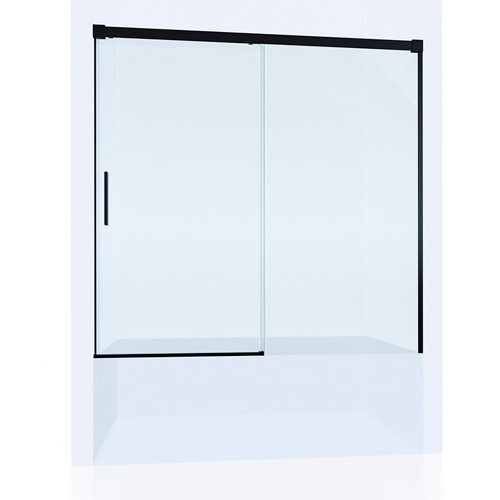 Mampara de bañera open transparente perfil cromado 130x150 cm de la marca Blanca / Sin definir en acabado de color Incoloro / transparente fabricado en Varios, ver descripción