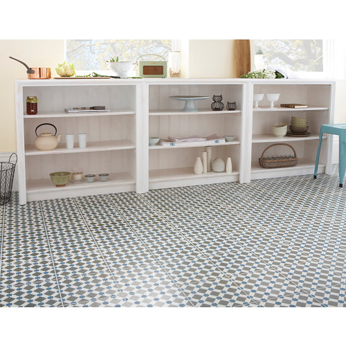 Suelo timeless 45x45 cm blue interior