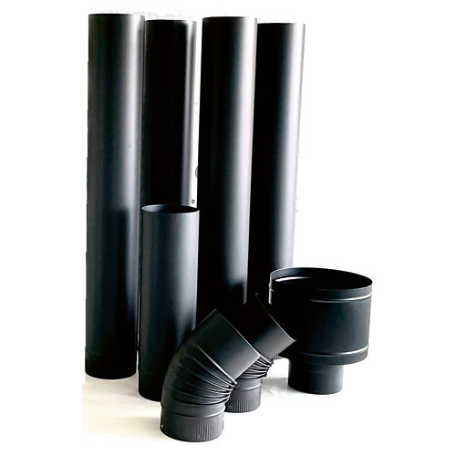 Kit de 5 tubos + 2 codos + sombrerete 15cm tg