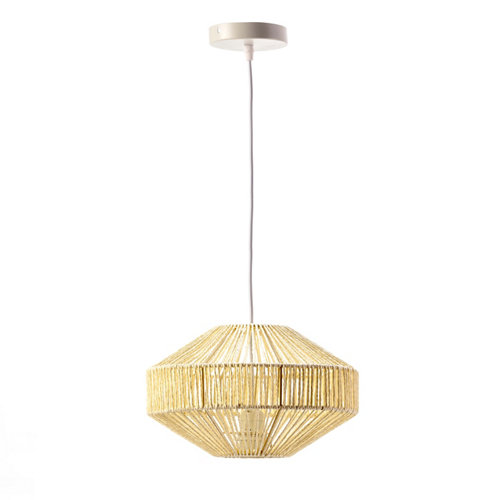 Lámpara de techo tremiti e27 cuerda 32 cm