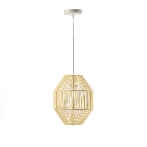 Lámpara de techo burano e27 cuerda 26 cm