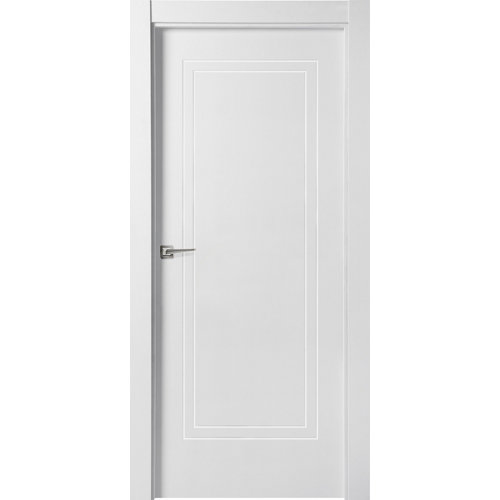 Puerta miramar blanco de apertura derecha de 62.5 cm