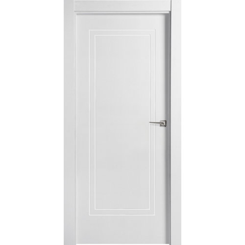 Puerta miramar blanco de apertura izquierda de 9x92.5 cm