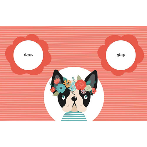 Alfombra pie de cama pvc nam rojo rectangular 48x75cm