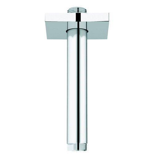 Brazo techo grohe rainshower gris / plata brillante long. 28.6 cm de la marca puede utilizarse con todas las duchas murales Rainshower. Grohe StarLight acabado cromado