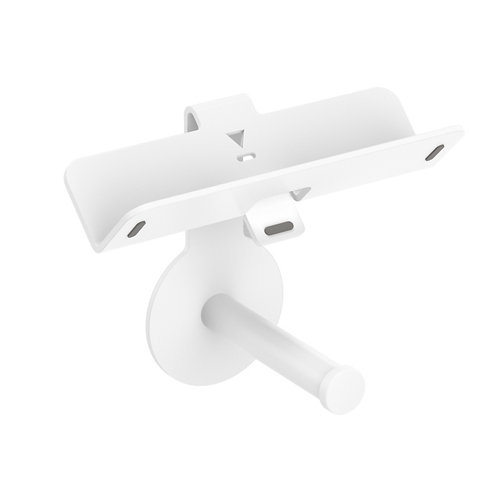 Portarrollo wc gocare blanco 18x14.4 cm de la marca CREABATH en acabado de color Blanco fabricado en Aluminio
