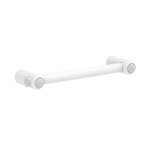 Asidero de baño gocare 41.2x4.5x cm blanco de la marca Blanca / Sin definir en acabado de color Blanco fabricado en Acero inoxidable