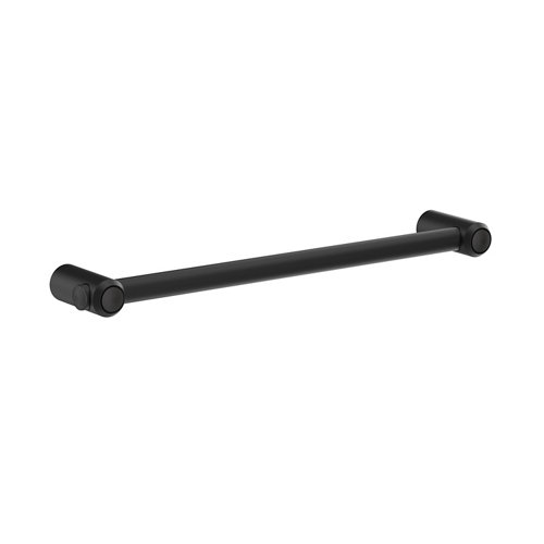 Asidero de baño gocare 61.2x4.5x cm negro de la marca Blanca / Sin definir en acabado de color Negro fabricado en Acero inoxidable