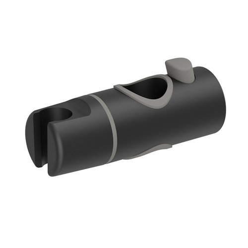 Soporte de ducha negro de la marca Blanca / Sin definir en acabado de color Negro fabricado en ABS