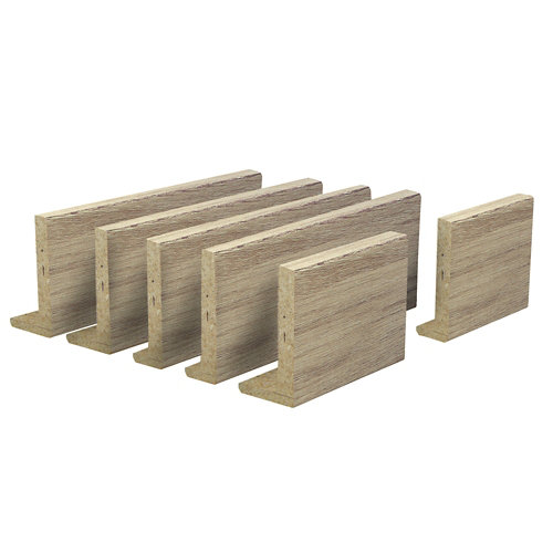 Kit de 5 tapetas en l berna de 2200x9mm gris