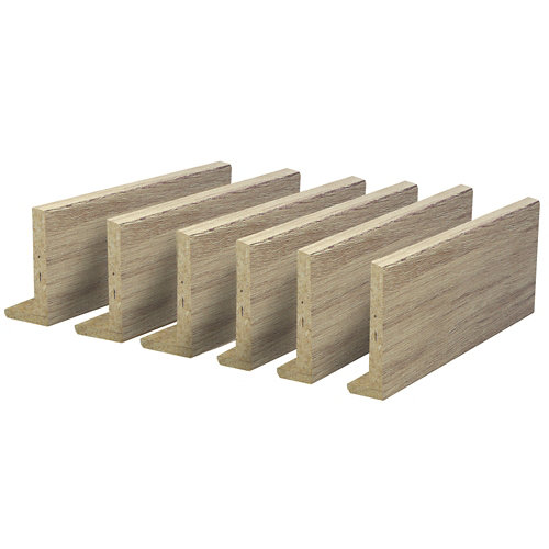 Kit de 6 tapetas en l berna de 2200x9mm gris