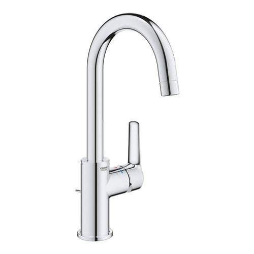 Grifo lavabo caño alto monomando grohe start new 22 cromado de la marca Grohe en acabado de color Gris / plata fabricado en Latón