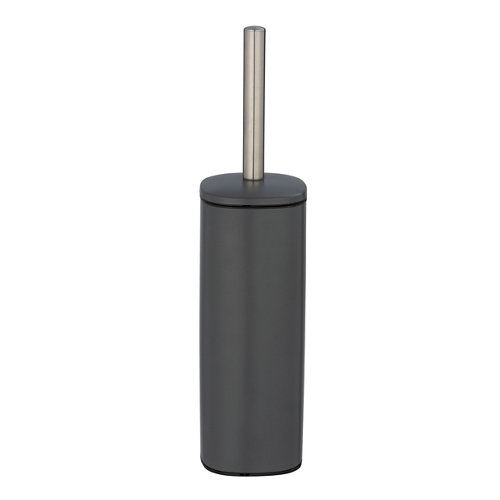 Escobillero alassio gris antracita mate de la marca Wenko en acabado de color Gris / plata fabricado en Acero