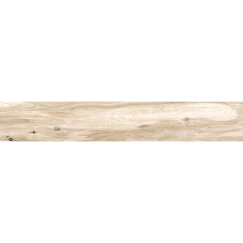 Suelo cerámico sherwood 19.5x120 cm beige interior