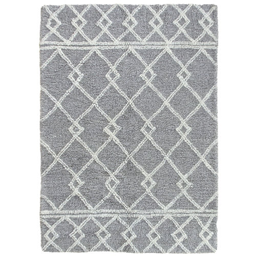 Alfombra lana lavable tanger beige rectangular 150x230cm