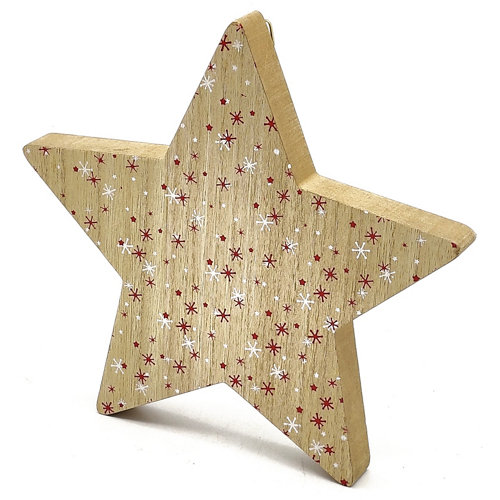 Deco estrella tradicional 18.8 x 18 cm