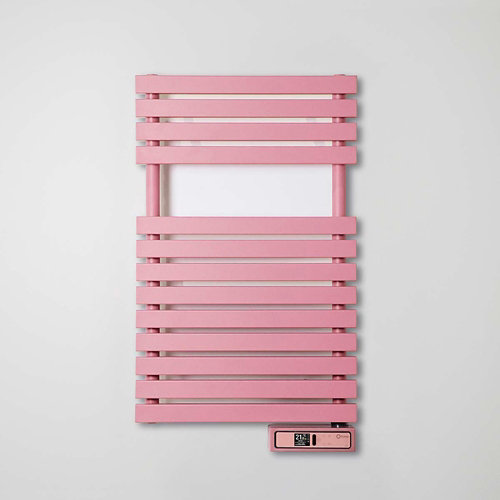 Radiador toallero eléctrico rointe design light pink 300w de la marca ROINTE en acabado de color Rosa fabricado en Varios, ver descripción