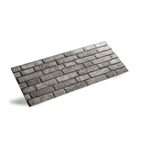 Revestimiento decorativo de poliestireno expandido negro 50 x 50 cm