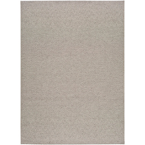 Alfombra lana nara beige rectangular 129x190cm de la marca UNIVERSAL XXI en acabado de color Beige fabricado en Lana