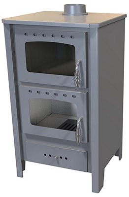 Estufa de leña con horno WATT Cookfire