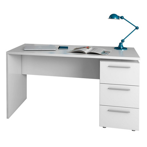 Mesa escritorio stylus blanco artik 74x138x60cm