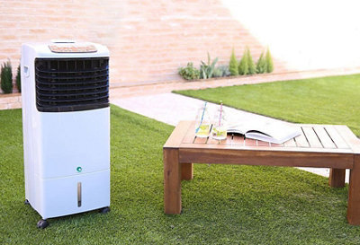 Cómo elegir climatizadores evaporativos · LEROY MERLIN Climatizadores evaporativos portátiles · LEROY MERLIN