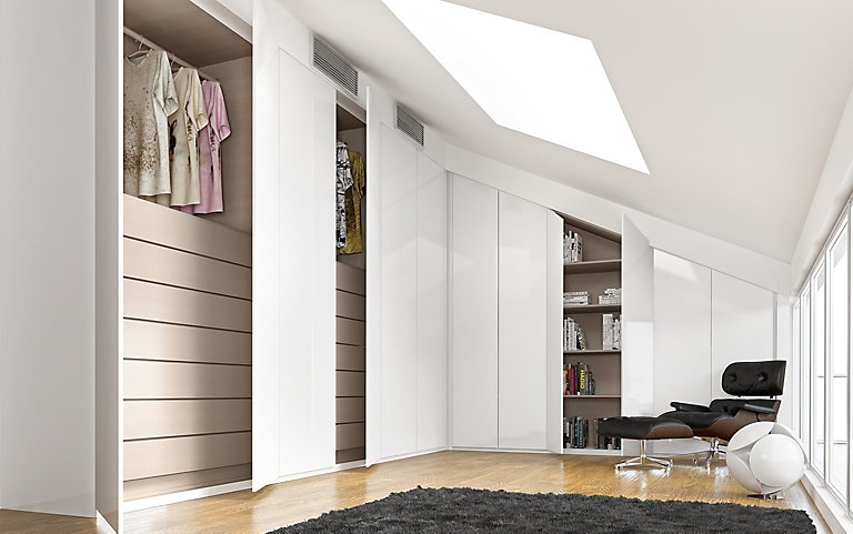 Armarios para habitaciones abuhardilladas Armarios para habitaciones abuhardilladas