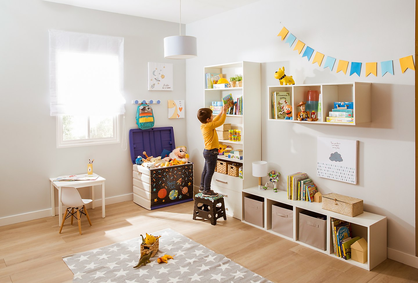 Habitacion Infantil Versatil Y Organizada Leroy Merlin