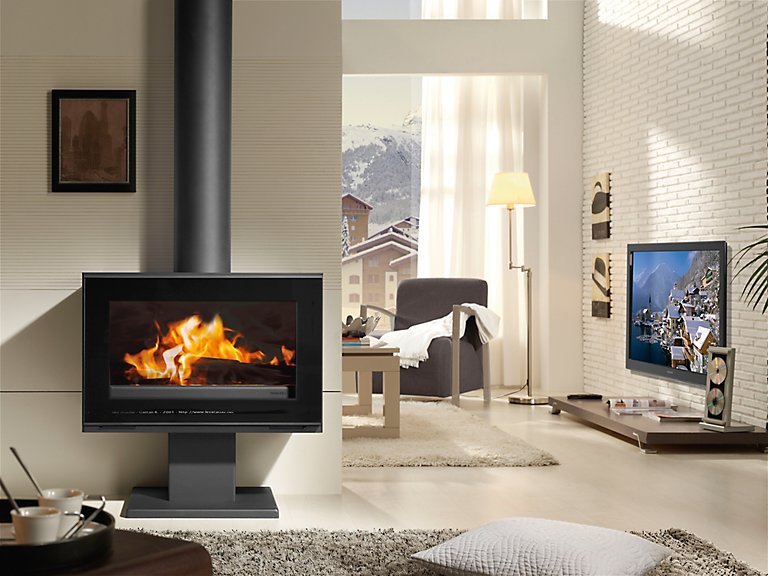 Disfrutar De La Vision Del Fuego Y Calentar La Casa Leroy Merlin