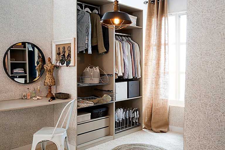 ideas para decorar vestidores modernos