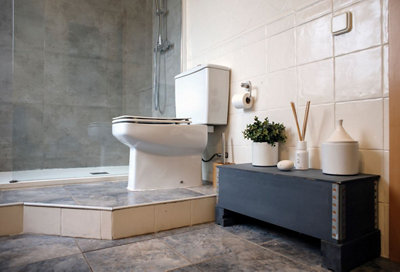 El baño redecorado de Araceli