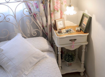El dormitorio redecorado de Julia