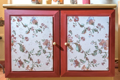 El mueble de Nieves renovado con Chalky finish