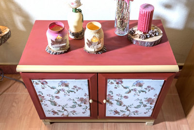 El mueble de Nieves renovado con Chalky finish