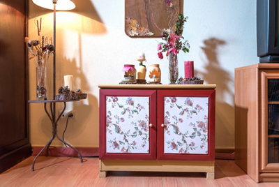 El mueble de Nieves renovado con Chalky finish