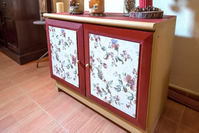 El mueble de Nieves renovado con Chalky finish