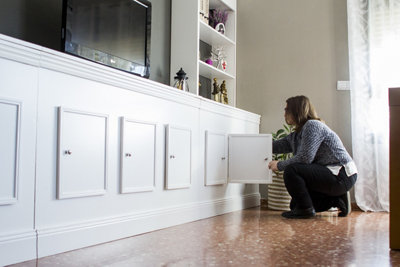 El mueble DIY del salón de Sara
