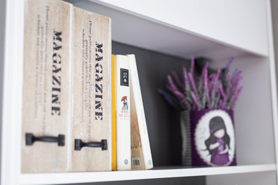 El mueble DIY del salón de Sara