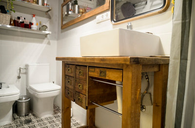 El mueble para lavabo de Juan Carlos