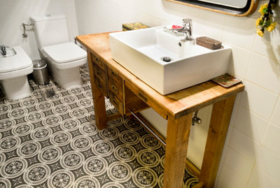 El mueble para lavabo de Juan Carlos