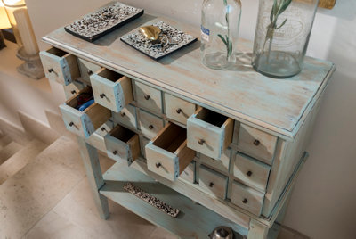 El mueble recibidor de Leticia